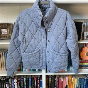 Wild Fable Quilted Blue Jacket